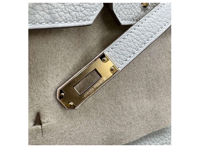 Hermès Birkin Togo Crepe Oro Hardware stamp D'oro - vista 10