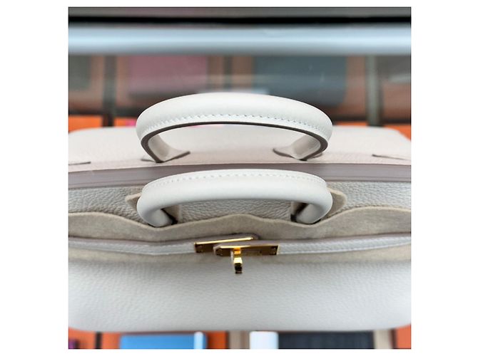 Hermès Birkin Togo Crepe Oro Hardware stamp D'oro - vista 6