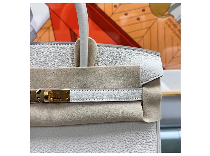 Hermès Birkin Togo Crepe Oro Hardware stamp D'oro - vista 7