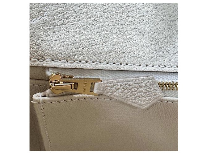 Hermès Birkin Togo Crepe Oro Hardware stamp D'oro - vista 8