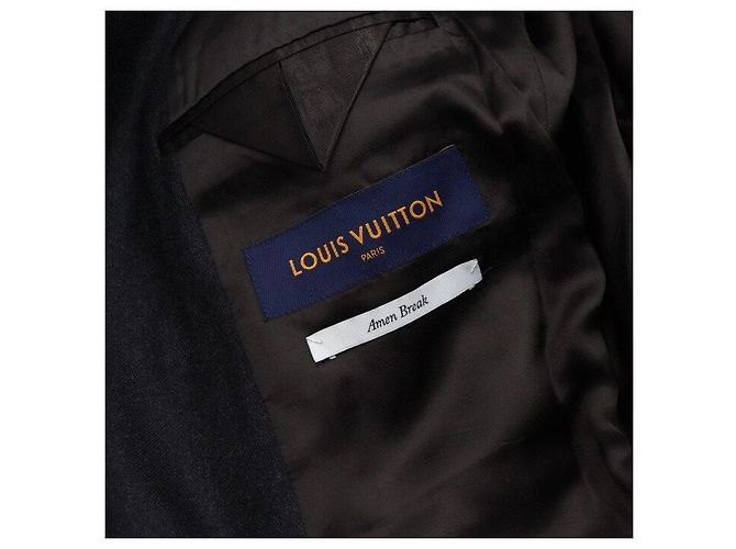 Louis Vuitton Wool Belted Point Blazer Men's Jacket Multiple colors - view 8