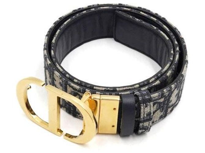Dior Cinturón reversible Montaigne con hebilla dorada Unisex - vista 2