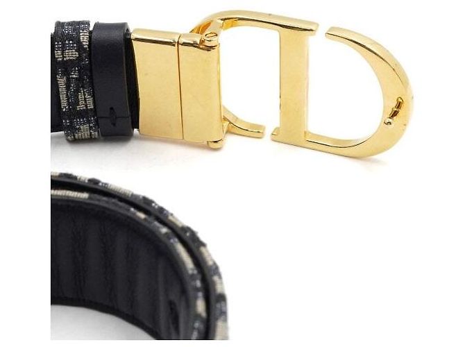 Dior Cinturón reversible Montaigne con hebilla dorada Unisex - vista 5