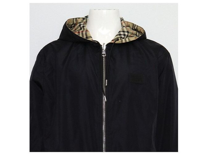 Burberry Giacca con cappuccio reversibile da uomo - vista 2