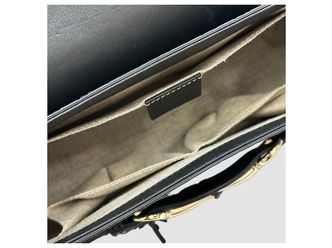 Gucci Borsa a tracolla Micro GG Shima Black Nero - vista 7