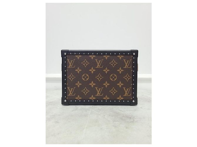 Louis Vuitton Clutch e borsa messenger Monogram Macassar Marrone - vista 2