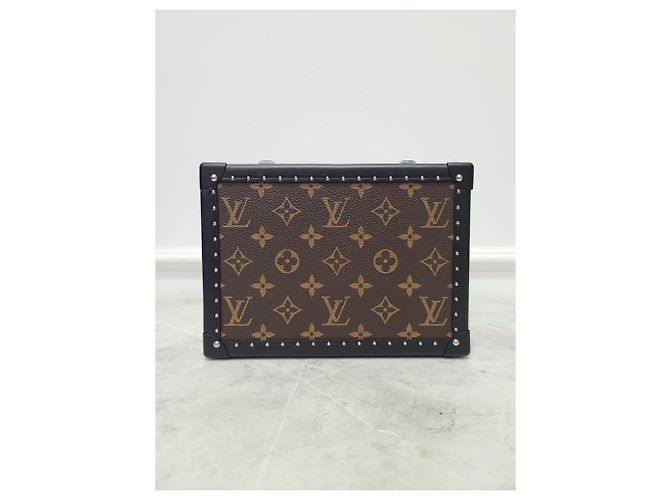 Louis Vuitton Clutch e borsa messenger Monogram Macassar Marrone - vista 8
