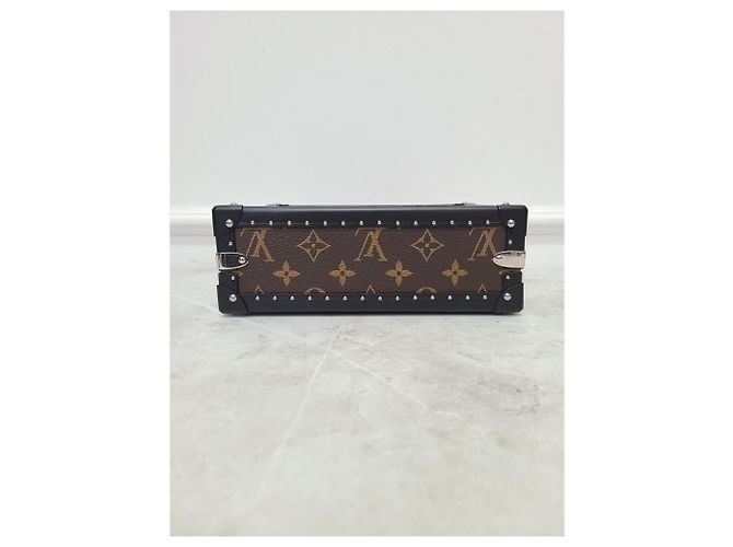 Louis Vuitton Clutch e borsa messenger Monogram Macassar Marrone - vista 9