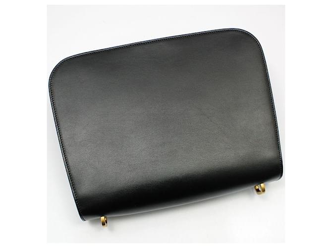 Saint Laurent Borsa a tracolla Spontini Medium con monogramma nero - vista 4