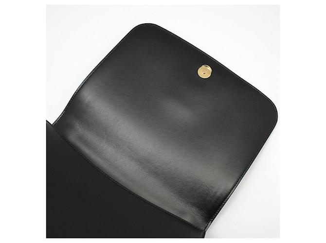 Saint Laurent Borsa a tracolla Spontini Medium con monogramma nero - vista 8