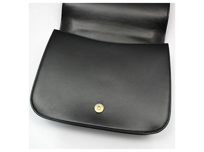 Saint Laurent Borsa a tracolla Spontini Medium con monogramma nero - vista 9