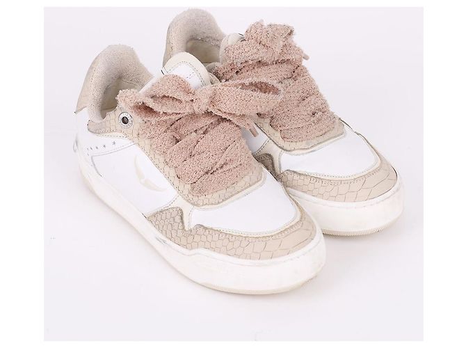 Zadig & Voltaire Sneakers bianche da donna Bianco - vista 4