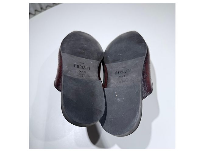 Berluti Cyrus Scripted Venetian Leather Mule Multiple colors - view 6