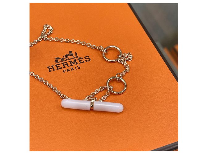 Hermès Collier Mini Maillon Or Rose/Or Rose - vue 6