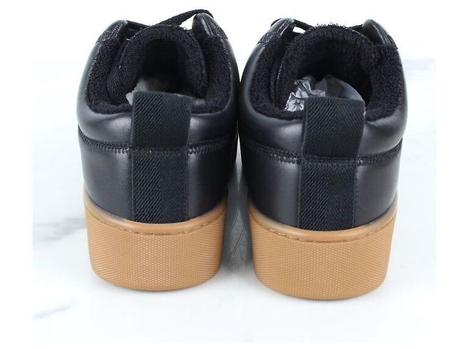 Bottega Veneta Sneakers con platform in pelle nere Nero - vista 3