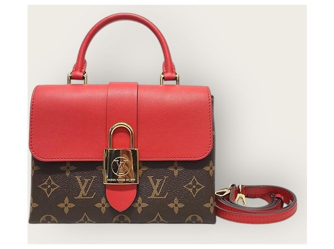 Louis Vuitton Borsa a tracolla Rocky BB con monogramma rosso - vista 8