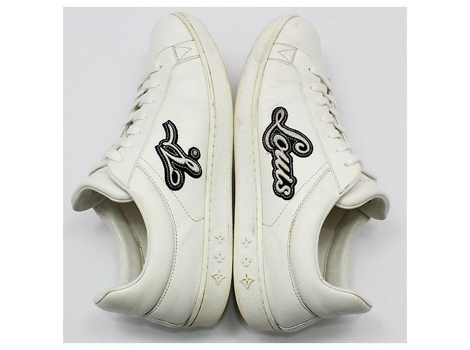 Louis Vuitton Baskets blanches brodées Luxembourg - vue 7