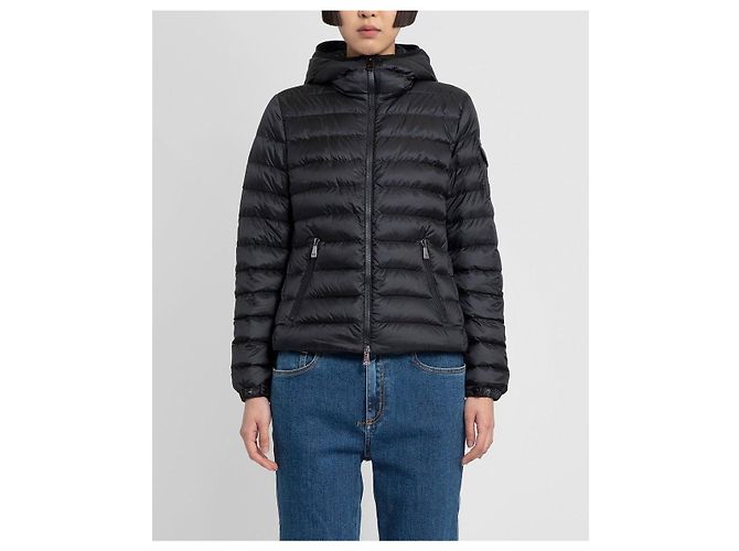Moncler Leichte Daunenjacke Schwarz - Ansicht 2