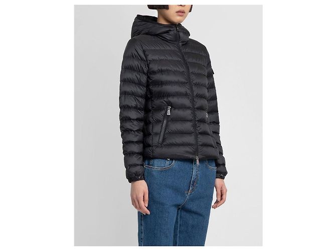 Moncler Leichte Daunenjacke Schwarz - Ansicht 3