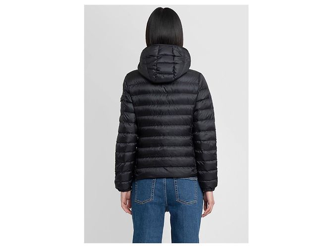 Moncler Leichte Daunenjacke Schwarz - Ansicht 4