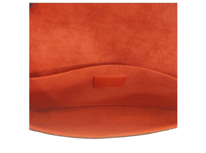 Pochette Félicie Louis Vuitton Pochette Felicie Red Epi Chain Crossbody Shoulder Bag Pink - Ansicht 8