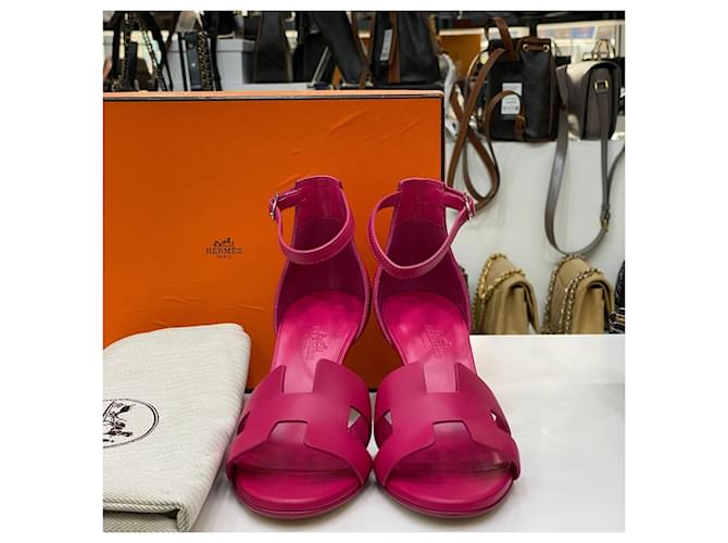 Hermès Schuhe Rot - Ansicht 3
