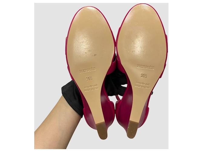 Hermès Schuhe Rot - Ansicht 8