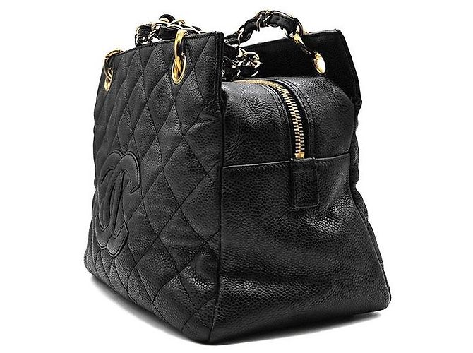Chanel Caviar Square Bag Schwarz - Ansicht 2