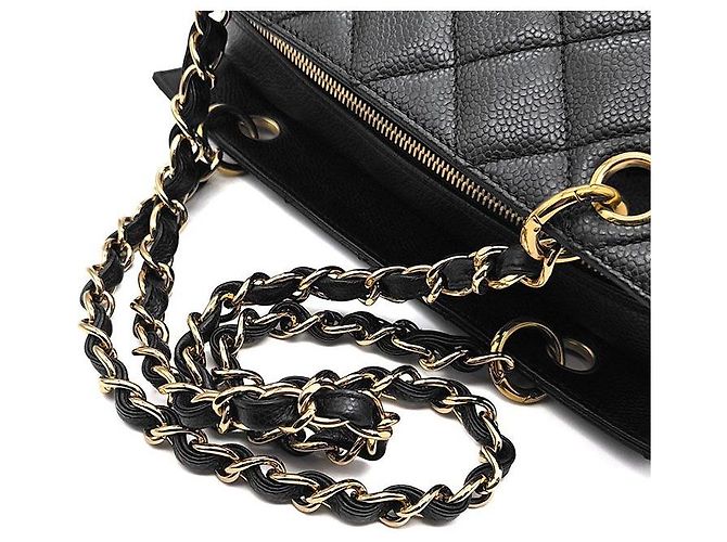 Chanel Caviar Square Bag Schwarz - Ansicht 5