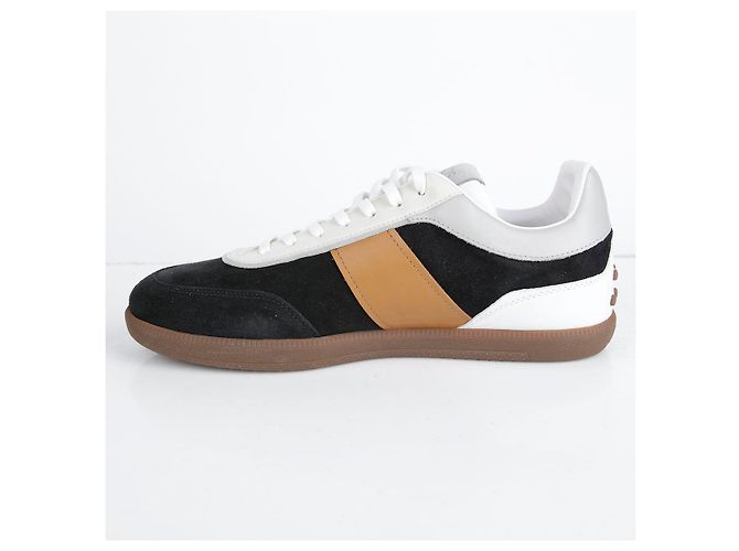 Tod's Sneakers basse in scamosciato nero - vista 10