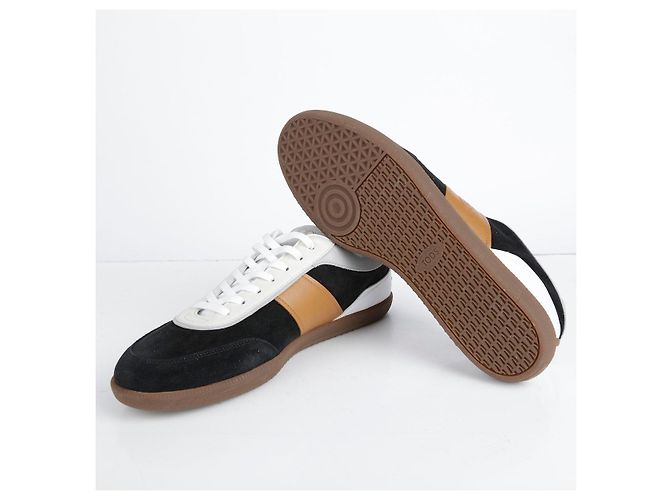 Tod's Sneakers basse in scamosciato nero - vista 14