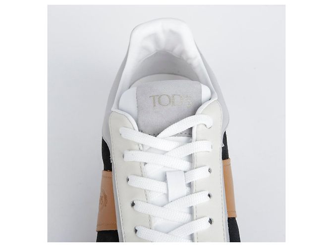 Tod's Sneakers basse in scamosciato nero - vista 5