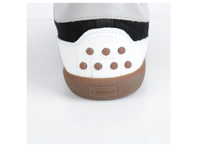 Tod's Sneakers basse in scamosciato nero - vista 9