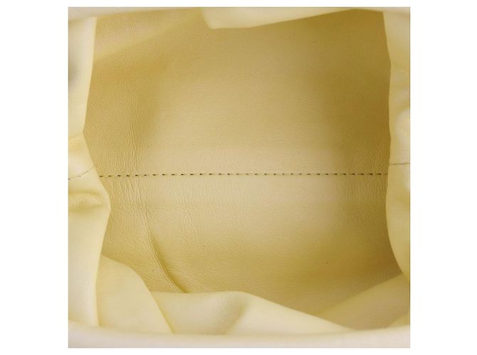 Bottega Veneta Mini Pouch Dumpling Crossbody Bag Yellow Giallo - vista 7