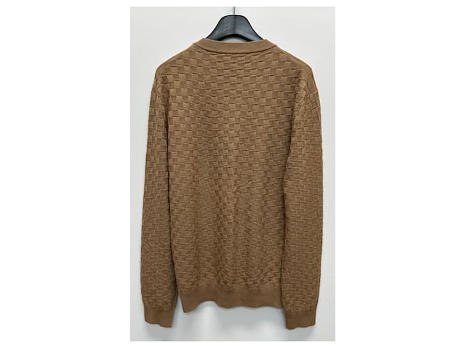 Louis Vuitton Damier Signature Strick Braun - Ansicht 2