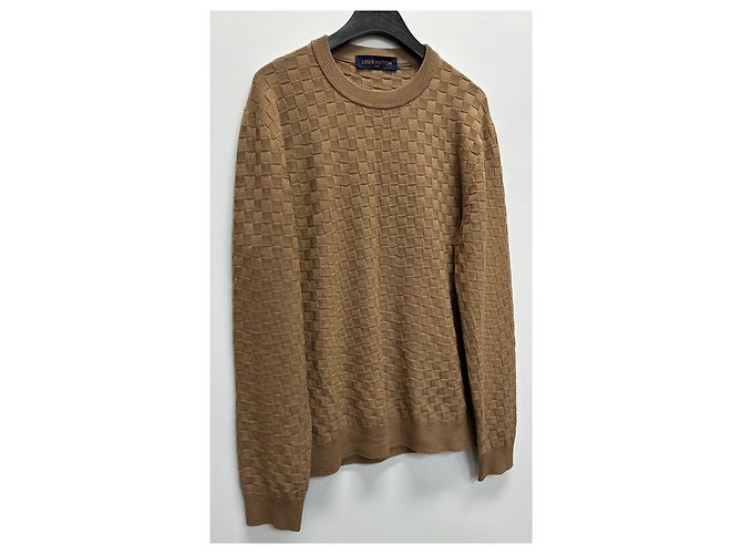 Louis Vuitton Damier Signature Strick Braun - Ansicht 3