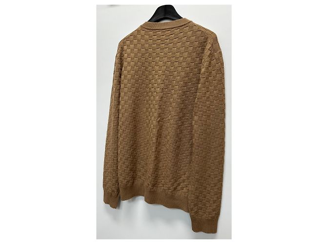 Louis Vuitton Damier Signature Strick Braun - Ansicht 5