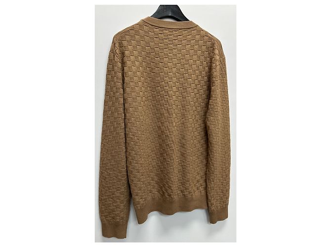 Louis Vuitton Damier Signature Strick Braun - Ansicht 6