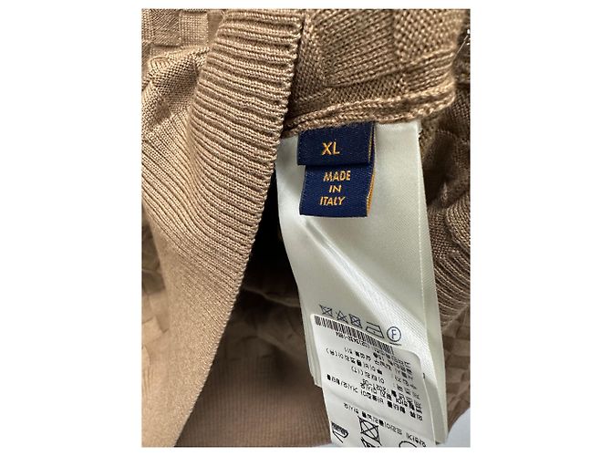 Louis Vuitton Damier Signature Strick Braun - Ansicht 7