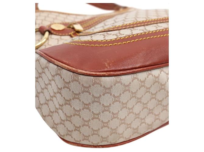 Céline Borsa a tracolla Macadam beige Marrone - vista 5