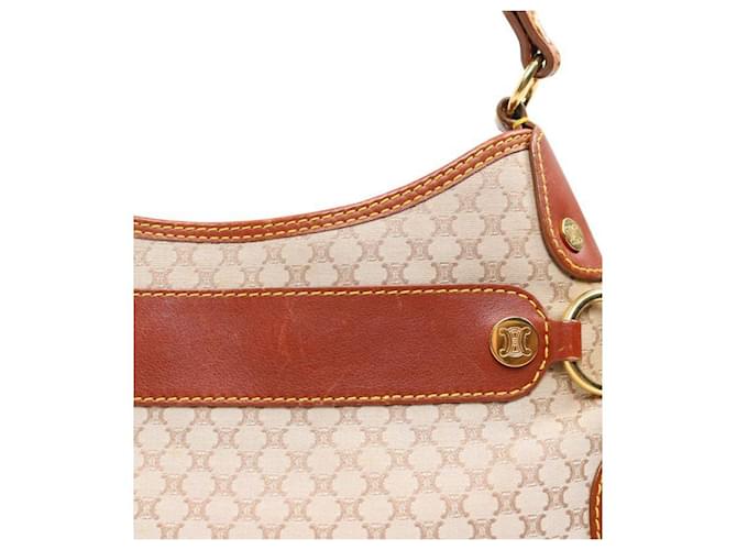 Céline Borsa a tracolla Macadam beige Marrone - vista 6