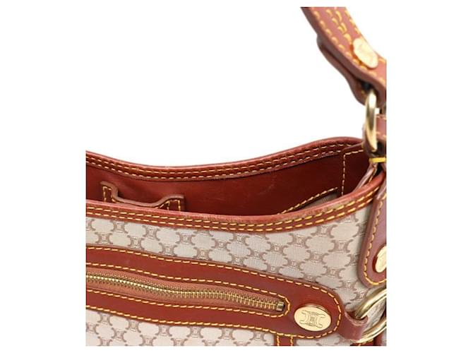 Céline Borsa a tracolla Macadam beige Marrone - vista 7