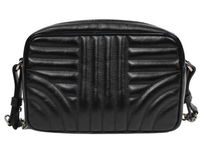 Prada Borsa a Spalla Black Diagram Chain Nero - vista 3