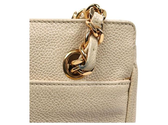 Chanel Beige Triple CC Chain Schultertasche Braun - Ansicht 11