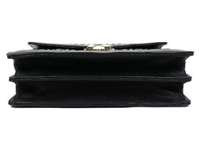 Miu Miu Borsa a Spalla Confidential Matera Nera Nero - vista 4