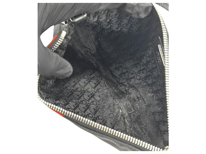 Dior Bolso bandolera Black Rose Saddle - vista 11