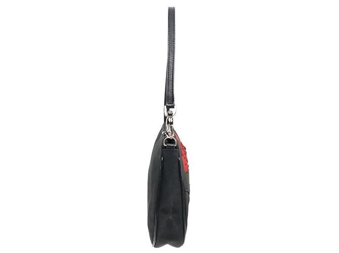 Dior Bolso bandolera Black Rose Saddle - vista 2