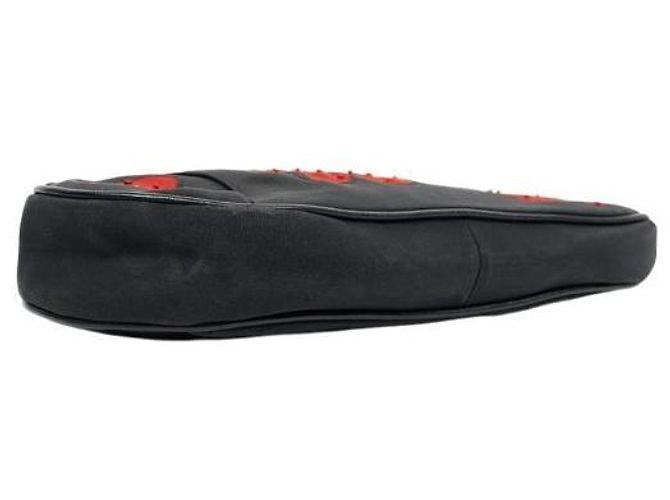 Dior Bolso bandolera Black Rose Saddle - vista 4