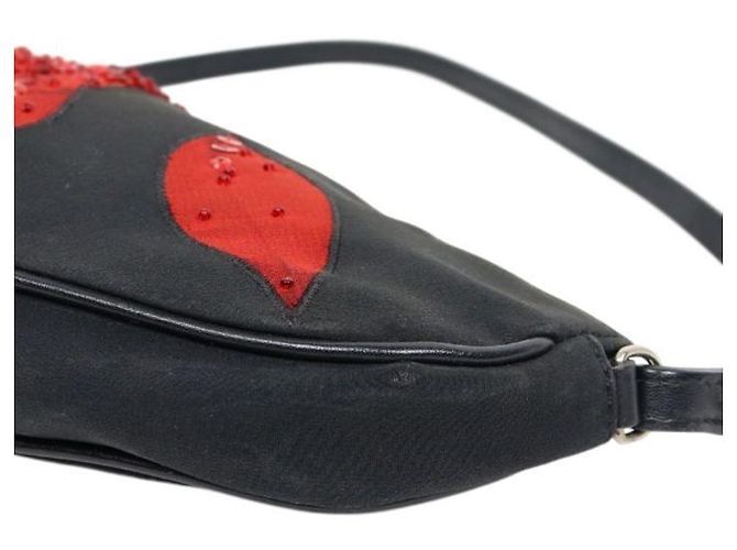 Dior Bolso bandolera Black Rose Saddle - vista 7