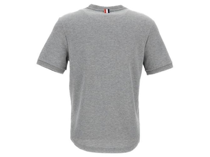 Thom Browne T-shirt Cotton Milano avec poche - vue 4